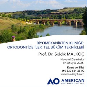 Biyomekanikten Kliniğe İleri Tel Büküm Teknikleri - Afiş